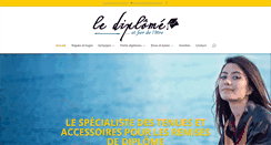 Desktop Screenshot of lediplome.com